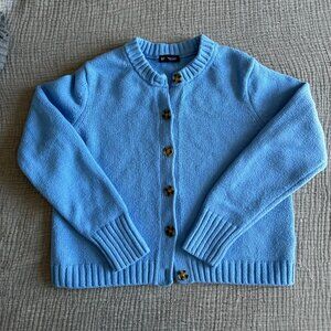 NWOT CashSoft Cropped Cardigan - Medium | Union Blue